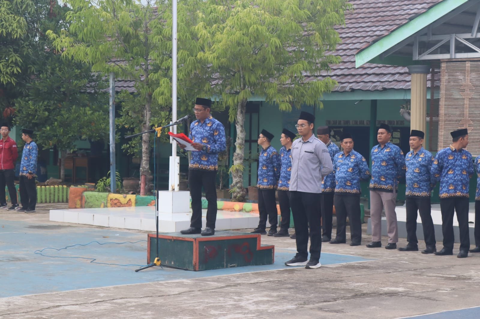 Apel Hari Anak Nasional di MAN 2 HSU, Wujud Kepedulian Terhadap Masa Depan Generasi Muda